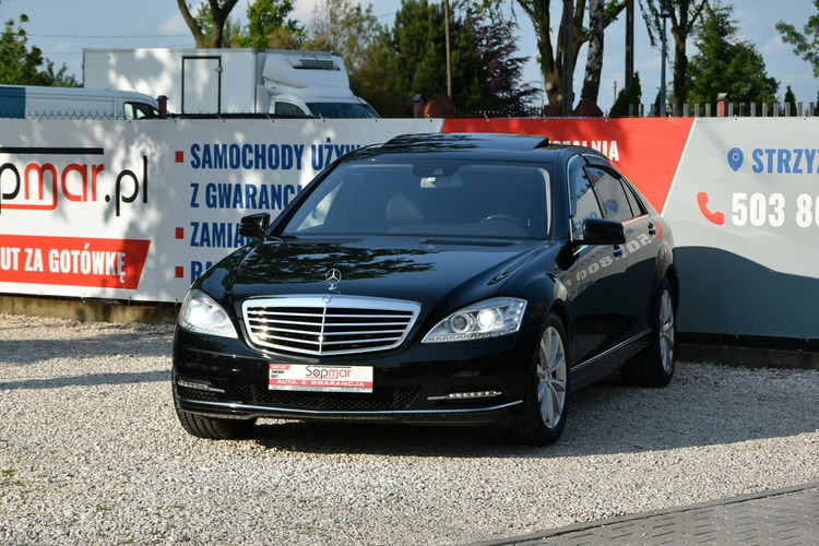 Mercedes S 550 S550 LONG 5.5 V8 388KM 2010r. Japonia 96tkm H/K Kamera ideał zdjęcie 3
