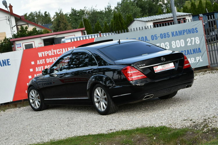 Mercedes S 550 S550 LONG 5.5 V8 388KM 2010r. Japonia 96tkm H/K Kamera ideał zdjęcie 6