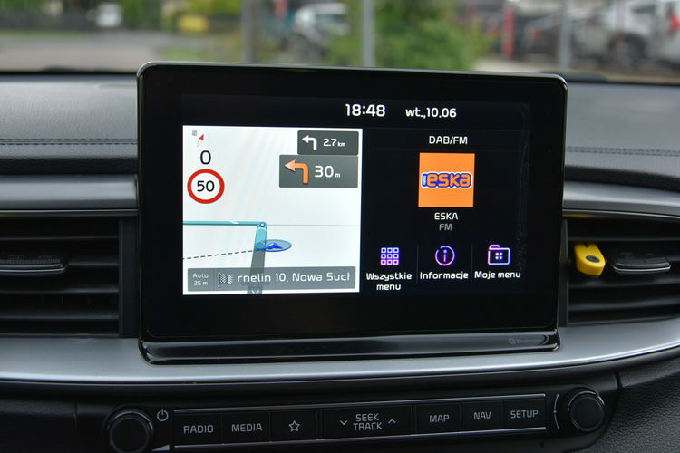 Kia Cee'd 1.6CRDi 116KM Manual XI.2018r. Climatronic NAVi Kamera Isofix TEMPOMAT zdjęcie 31