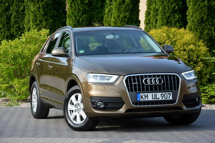 Audi Q3 Quattro Bixenon Led Skóry Navi Alcantara Keyles 2XParkt ASO zdjęcie 9