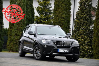 BMW X3 3.0d(258KM) HeadUp Xenon Navi El.Fotele Brązowe Skóry El.Klapa Alu18"