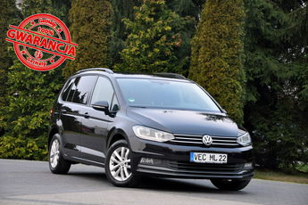Volkswagen Touran 1.6TDI(115KM) Automat Radar ACC Klimatronik Reling Welur Alu17"ASO VW