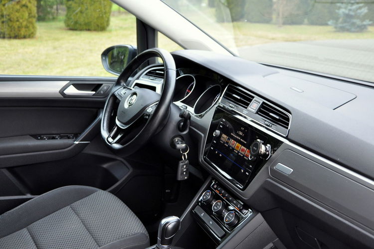 Volkswagen Touran 1.6TDI(115KM) Automat Radar ACC Klimatronik Reling Welur Alu17"ASO VW zdjęcie 18