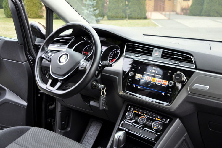 Volkswagen Touran 1.6TDI(115KM) Automat Radar ACC Klimatronik Reling Welur Alu17"ASO VW zdjęcie 26