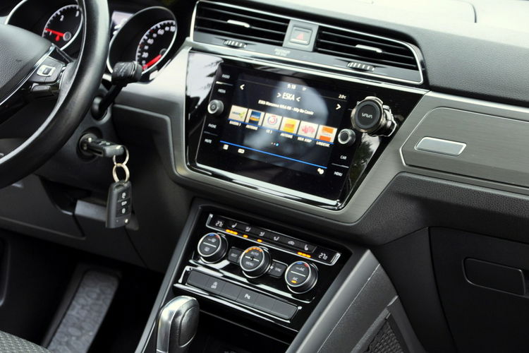 Volkswagen Touran 1.6TDI(115KM) Automat Radar ACC Klimatronik Reling Welur Alu17"ASO VW zdjęcie 27