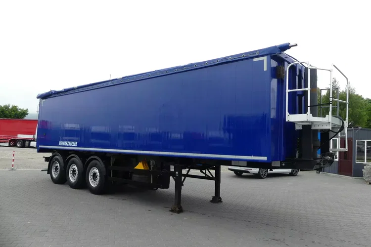 Schwarzmuller WYWROTKA 50m3 / KLAPO DRZWI / SZYBER / OŚ PODNOSZONA / zdjęcie 12