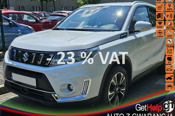 Suzuki Vitara Napęd 4x4 / Hybryda-1 właściciel / Krajowy / Serwis ASO / Bezwypadkowy