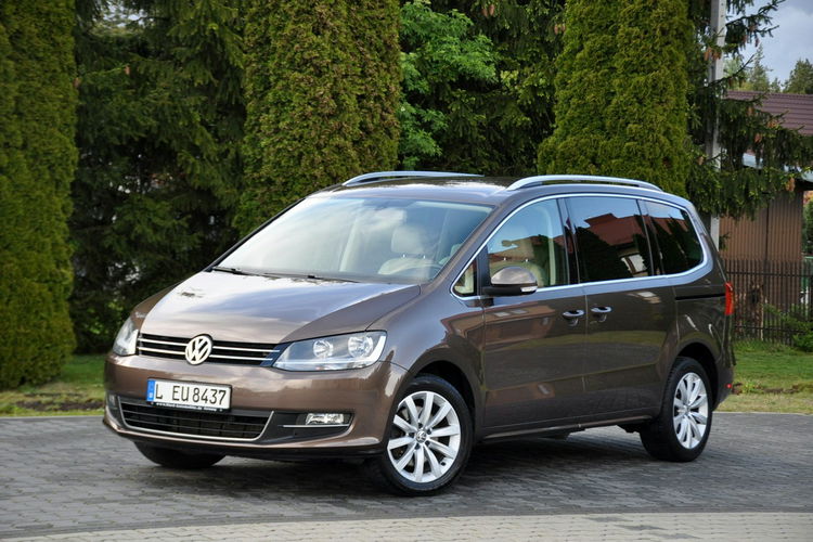 Volkswagen Sharan 2.0TDI(140KM) Duża Navi Kamera Skóry El.Klapa Keyless Go IWł Alu17"ASO zdjęcie 10