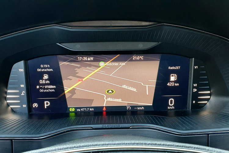 Skoda Superb STYLE, 2.0TDI 200KM, Wirutal kokpit, DSG, Salon PL, serwis, F.VAT23, leasing zdjęcie 26