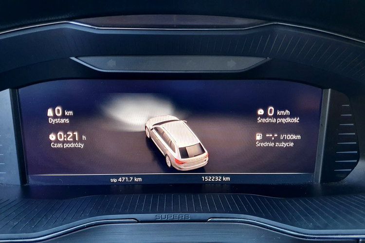 Skoda Superb STYLE, 2.0TDI 200KM, Wirutal kokpit, DSG, Salon PL, serwis, F.VAT23, leasing zdjęcie 29