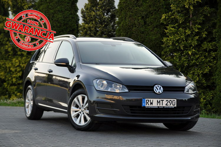Volkswagen Golf 1.6TDI(110KM) Duża Navi Welur Reling 2xParktronik I Wł Alu16"ASO VW zdjęcie 1
