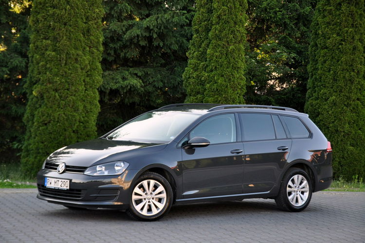 Volkswagen Golf 1.6TDI(110KM) Duża Navi Welur Reling 2xParktronik I Wł Alu16"ASO VW zdjęcie 11