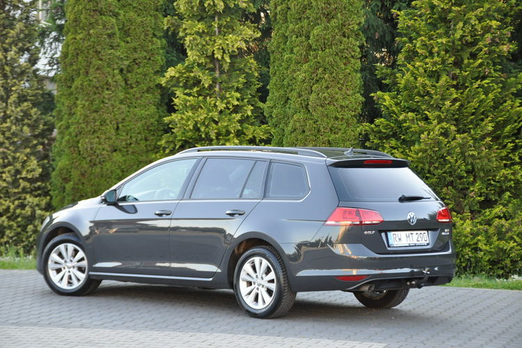 Volkswagen Golf 1.6TDI(110KM) Duża Navi Welur Reling 2xParktronik I Wł Alu16"ASO VW zdjęcie 13