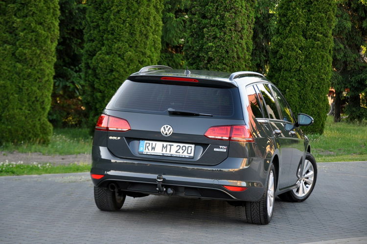 Volkswagen Golf 1.6TDI(110KM) Duża Navi Welur Reling 2xParktronik I Wł Alu16"ASO VW zdjęcie 7