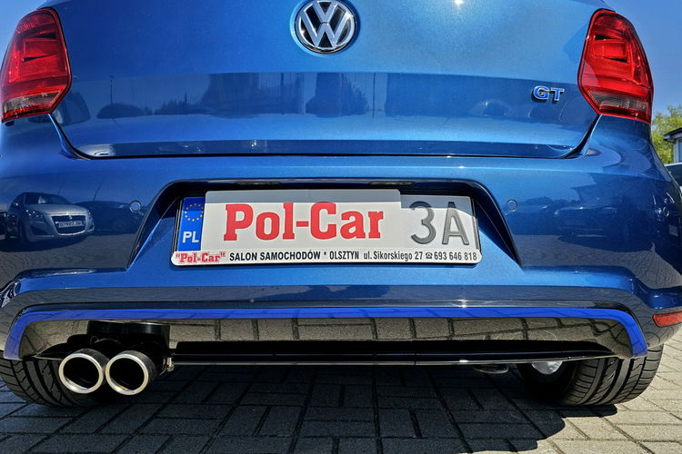 Volkswagen Polo GT ,  skóry,  grzne fotele ,  czujniki parkowania,  regulacja zawieszenia zdjęcie 10