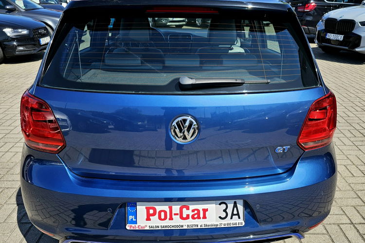 Volkswagen Polo GT ,  skóry,  grzne fotele ,  czujniki parkowania,  regulacja zawieszenia zdjęcie 11