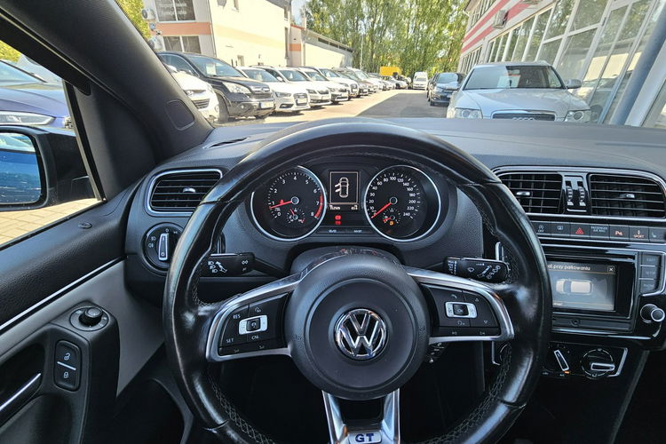 Volkswagen Polo GT ,  skóry,  grzne fotele ,  czujniki parkowania,  regulacja zawieszenia zdjęcie 25