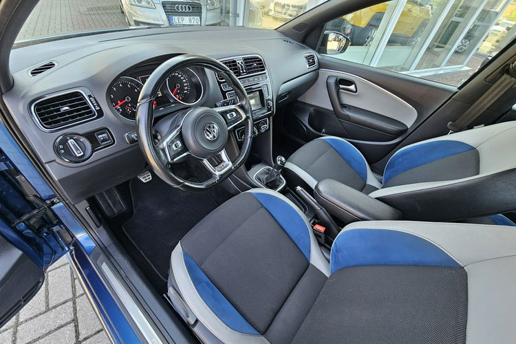 Volkswagen Polo GT ,  skóry,  grzne fotele ,  czujniki parkowania,  regulacja zawieszenia zdjęcie 26