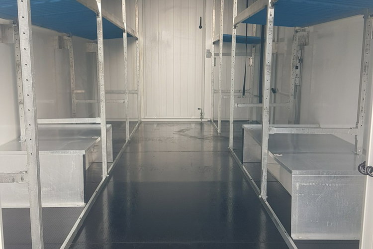 Iveco Daily KONTENER NISKOPODŁOGOWY 4.43x2.23x2.42 SKLEP BAR FOODTRUCK KAMPER AC zdjęcie 22