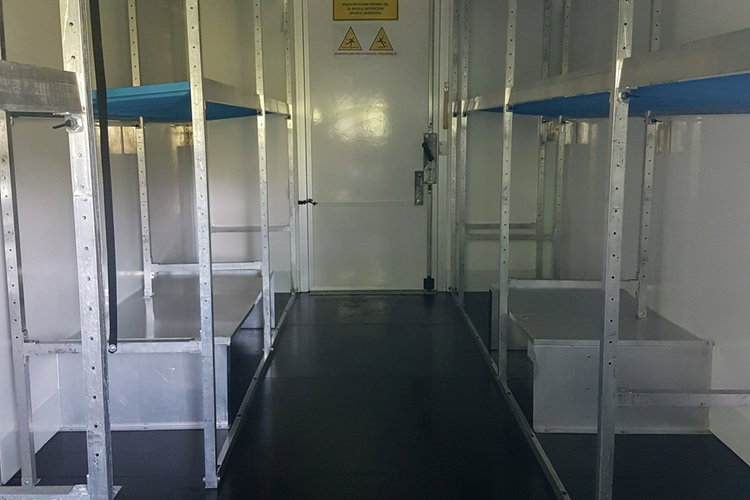 Iveco Daily KONTENER NISKOPODŁOGOWY 4.43x2.23x2.42 SKLEP BAR FOODTRUCK KAMPER AC zdjęcie 37