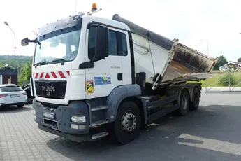 MAN TGS 26.360 / 6x4 / WYWROTKA 2 STRONNA / HYDROBURTA /