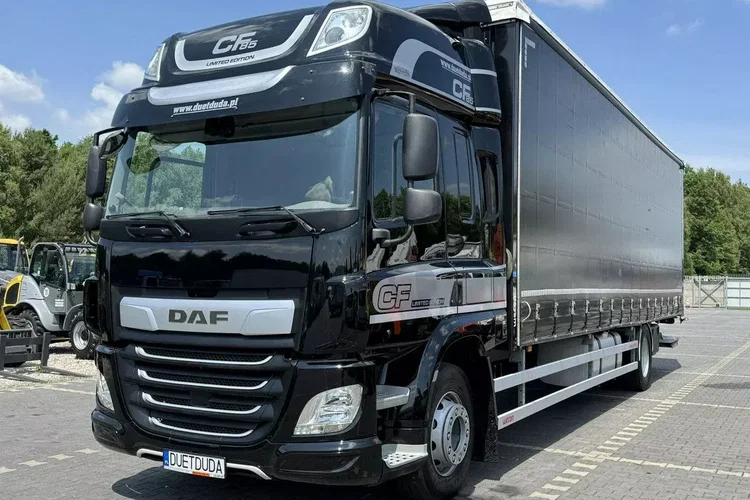 DAF CF 320 E6 Winda Firana Tył Drzwi Dach Zsuwany Długi 9.40m zdjęcie 35