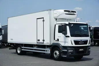 MAN TGM / 18.250 / EURO 6 / CHŁODNIA + WINDA / 18 PALET / ŁAD. 9400 KG