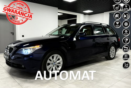 BMW 525 525i 218KM Exclusive Skóry Bi-XenonNavi Professional Komfortsitze