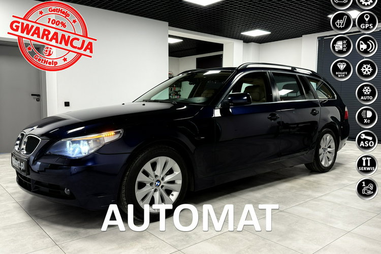 BMW 525 525i 218KM Exclusive Skóry Bi-XenonNavi Professional Komfortsitze zdjęcie 1