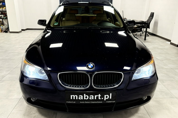 BMW 525 525i 218KM Exclusive Skóry Bi-XenonNavi Professional Komfortsitze zdjęcie 8