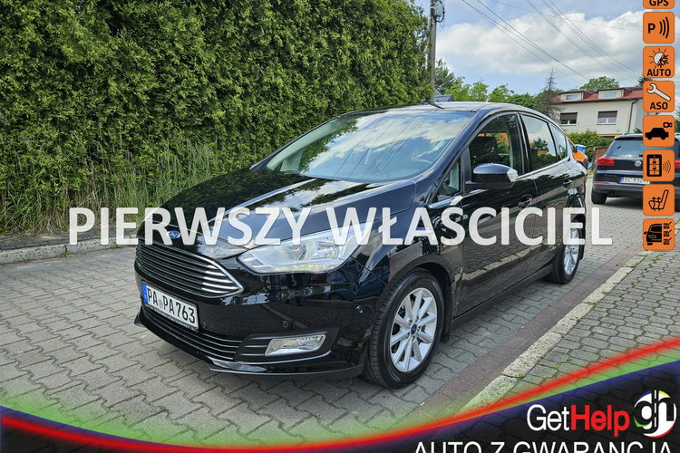 Ford C-Max 1 właściciel / Nawigacja / Kamera / Podgrzewane fotele / Tempomat zdjęcie 1