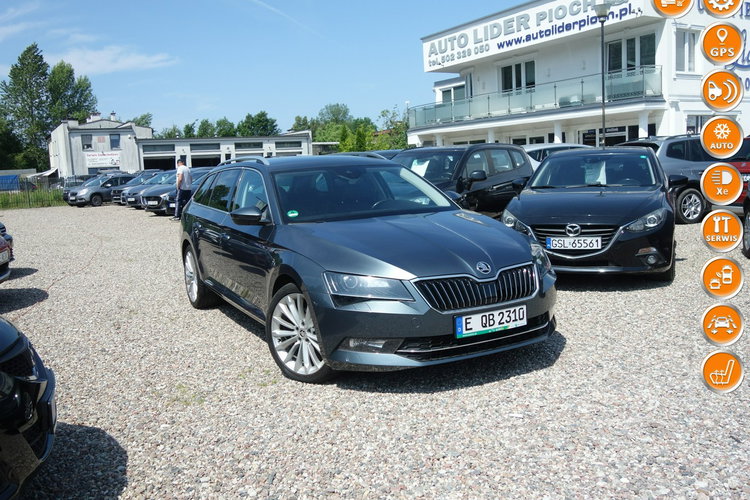 Superb Skoda Superb 2016 2.0 TDI 190km automat dobrze wyposażona zdjęcie 1