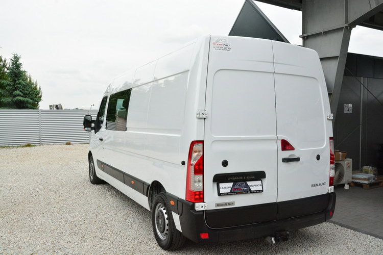 Renault Master 7 osobowy brygadówka max doka pełna opcja bagażnik regały 145KM zdjęcie 3