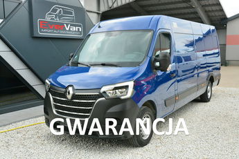Renault Master max najdłuższy 3 osobowy L4H2 pełna opcja serwis lift 2021