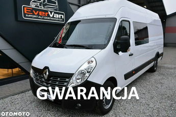 Renault Master L4H3 7 osobowy brygadówka max doka pełna opcja