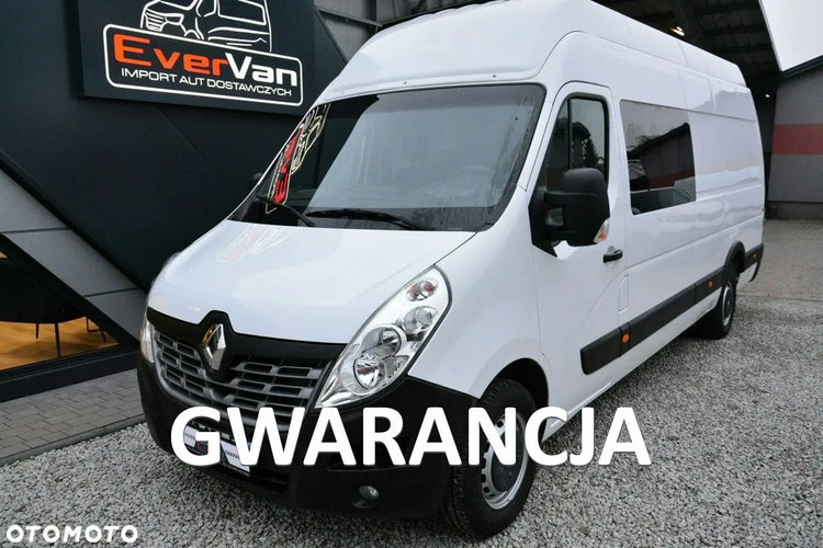 Renault Master 7 osobowy brygadówka doka max pełna opcja niski przebieg zdjęcie 1