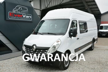 Renault Master Renault Master L4H3 7 osobowy brygadówka max doka 165KM pełna opcja