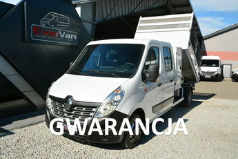 Renault Master średniak L2H2 3 osobowy blaszak pełna opcja regały serwis 130KM
