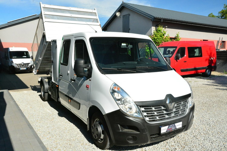 Renault Master średniak L2H2 3 osobowy blaszak pełna opcja regały serwis 130KM zdjęcie 2