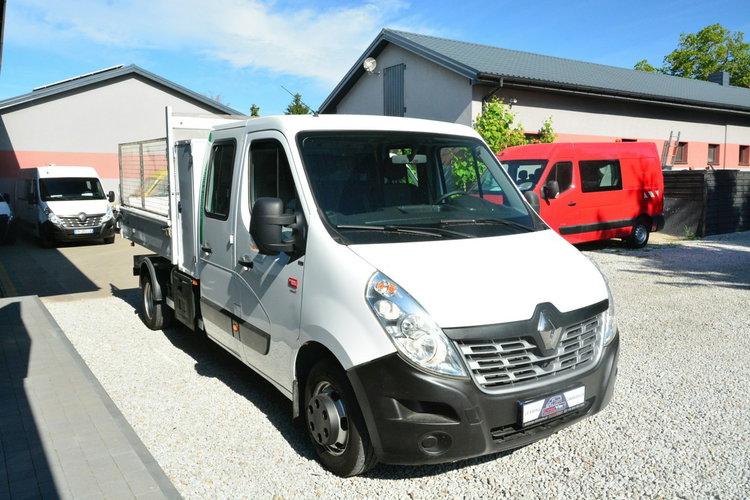 Renault Master średniak L2H2 3 osobowy blaszak pełna opcja regały serwis 130KM zdjęcie 4