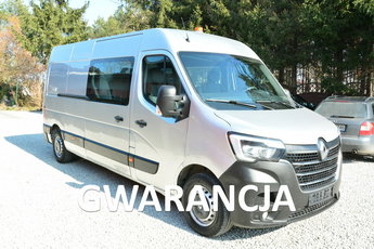Renault Master Renault Master 7 osobowy brygadówka doka max pełna opcja servis regały