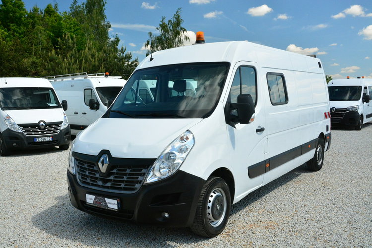 Renault Master średniak 7 osobowy L2H2 brygadówka doka 145KM zdjęcie 2