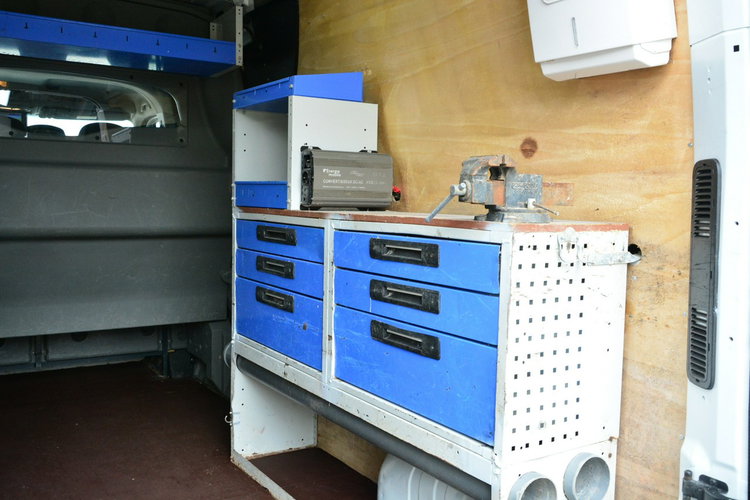 Master Renault Master 7 osobowy brygadówka doka max pełna opcja servis regały zdjęcie 6