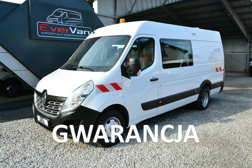 Renault Master Renault Master max master bliźniak L3H2 7 osobowy pełna opcja regały
