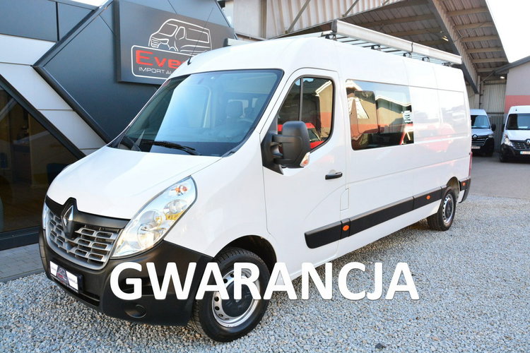 Renault Master 7 osobowy brygadówka doka max pełna opcja servis bagażn zdjęcie 1
