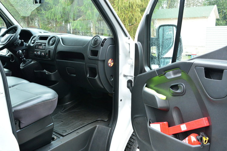 Renault Master 7 osobowy brygadówka doka max pełna opcja servis bagażn zdjęcie 7