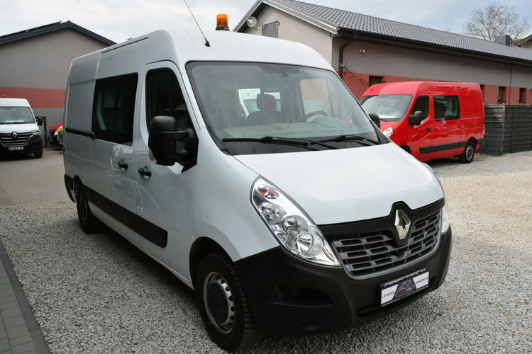 Renault Master średniak 7 osobowy brygadówka doka pełna opcja zdjęcie 2