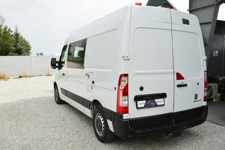 Renault Master średniak 7 osobowy brygadówka doka pełna opcja zdjęcie 3
