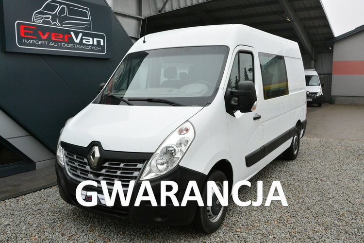 Renault Master średniak 7 osobowy L2H2 brygadówka doka zdjęcie 1