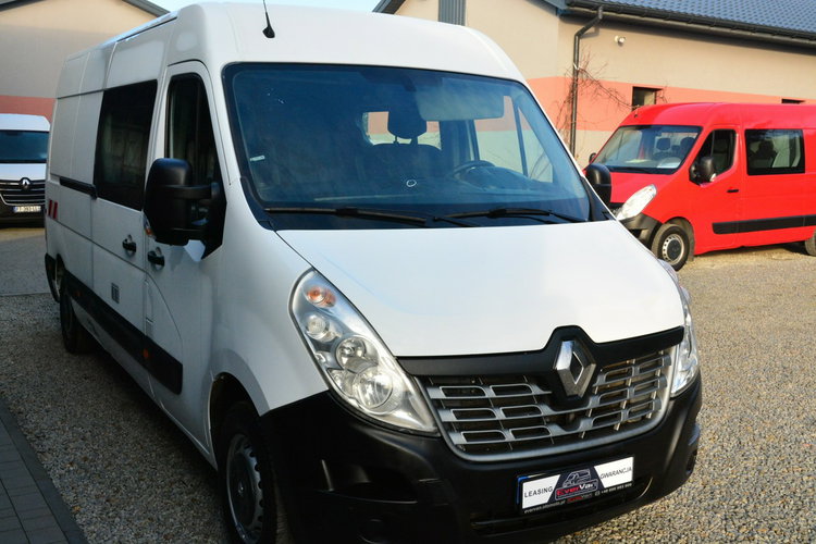 Renault Master 7 osobowy brygadówka doka max pełna opcja servis regały zdjęcie 2